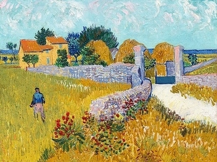 Image 3VG5026 Vincent van Gogh Farmhouse in Provence