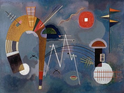 Image 3WK2618 Round and Pointed PEINTRE  Wassily Kandinsky
