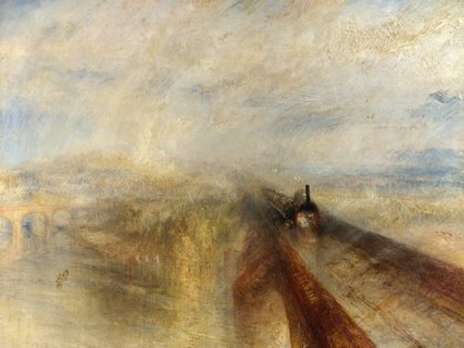 Image 3WT2700 Rain Steam and Speed The Great Western Railway ART MODERNE PAYSAGE William Turner