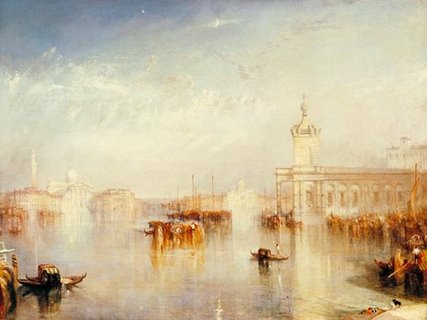 Image 3WT2708 The Dogana San Giorgio Citella from the Steps of the Europa ART MODERNE PAYSAGE William Turner
