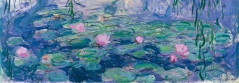 Image 4CM1632 Waterlilies PEINTRE PAYSAGE Claude Monet