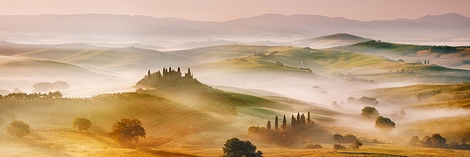 Image 4FK5197 Frank Krahmer  Val d`Orcia panorama, Siena, Tuscany