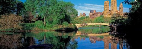 affiche 4RB999-Bow-Bridge-and-Central-Park-West-View-NYC-URBAIN--Richard-Berenholtz à encadrer