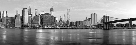 Image 4VR3191 Manhattan and Brooklyn Bridge NYC URBAIN  Vadim Ratsenskiy