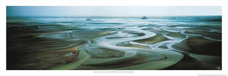 Image Mont St Michel - Basse Mer Philip Plisson MARIN