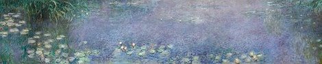 Image 5CM1518 The Water Lilies - Morning PEINTRE PAYSAGE Claude Monet