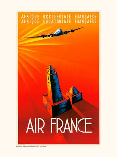 Image A023V2WEB Musée Air France Air France / Afrique Occidentale et Equatoriale A023