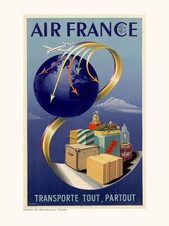 Image A061 Musée Air France Air France / Transporte tout, partout A061