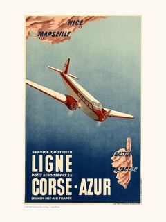Image A1169 Musée Air France Air France / Corse Azur A1169