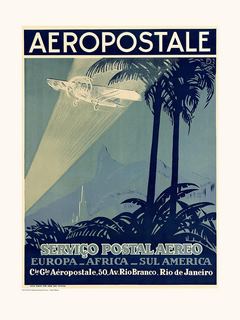 A1176-Musee-Air-France-Aeropostale-/-Europe-Africa-Sul-America-A1176