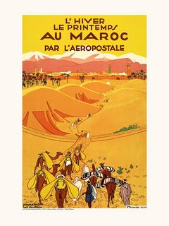 Image A151 Musée Air France Aéropostale / lhiver le printemps au maroc (A151)
