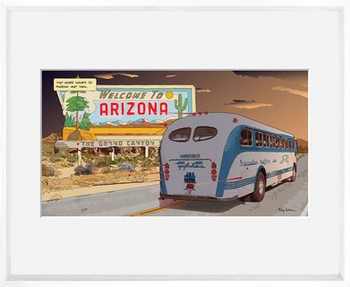 Tableau MATINE WELCOME-TO-ARIZONA