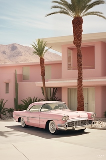 Tableau-deco-plexiglass Cbg-Retro-Pink