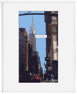 Tableau MATINE CHRYSLER-BUILDING