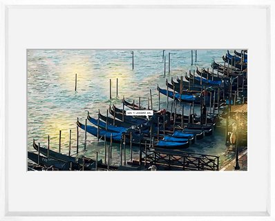 Tableau MATINE GONDOLES