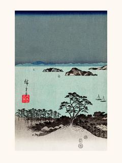 Image Hiroshige 8 vues de Kanagawa 1/3 SE_Hiroshige8vuesdeKanazawa1_3