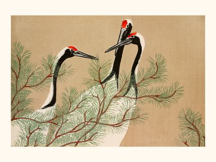 Sekka-Cranes-from-MomoyogusaFlowers-of-a-Hundred-Generations-1909-SE_CranesfromMomoyogusa1909
