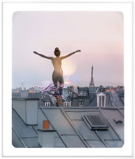 Tableau GRIOTTO Paris-lunaire