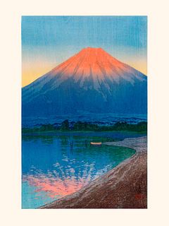 Image Kawase Hasui Lac Yamanaka - 1931 SE_LacYamanaka_Kawase_Hasui