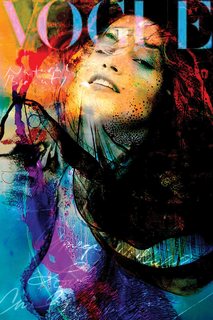 Tableau-deco-plexiglass Cindy-Crawford--ADELIA-CLAVIEN