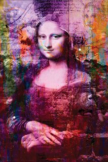 Tableau-deco-plexiglass Mona-Lisa--ADELIA-CLAVIEN