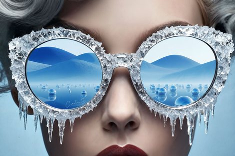 Tableau-deco-plexiglass Spher-Ice--CAROLINE.S