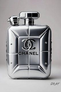 Tableau-deco-plexiglass Coco-Silver--FRANCK-DOAT