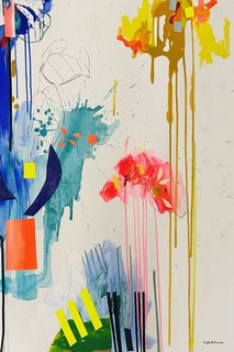 Tableau-deco-plexiglass Foisonnement--MATHILDE-DE-BELLECOMBE