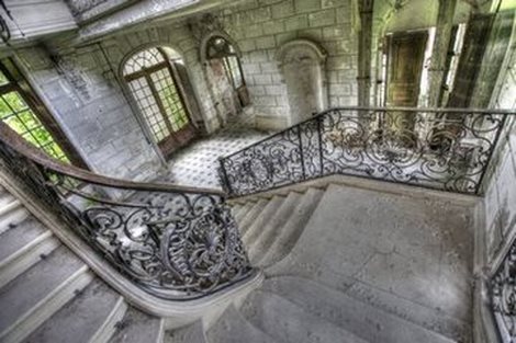Tableau-deco-plexiglass Stairway-From-Heaven,-Jerome-Prince