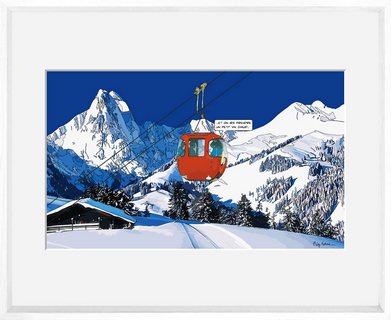 Tableau MATINE Telecabine