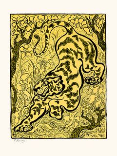Image Tigre dans la jungle SE_TigerinJungle_1893_PaulRanson