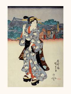 KUNISADA-Femme-au-kimono-gris-SE_UtagawaKunisadaFemmeaukimonogrisLabitEst9