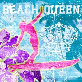 amab4132-Beach-Queen-ART-MODERNE-POP-ART--Ink-Wonderland