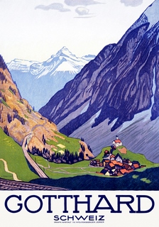 bga294605-Gotthard-Schweiz-VINTAGE---Emil-Cardinaux