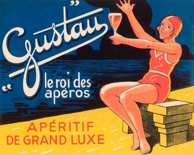 Image bga376198 Gustau Aperetif VINTAGE   Vintage Booze Labels