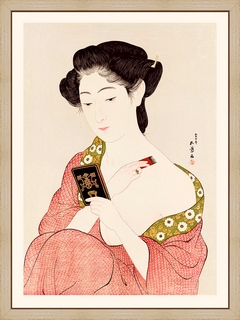 Femme-se-poudrant---Goyo-Hashiguchi