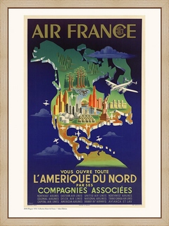Air-France-/-L'Amerique-du-Nord-A050---Musee-Air-France