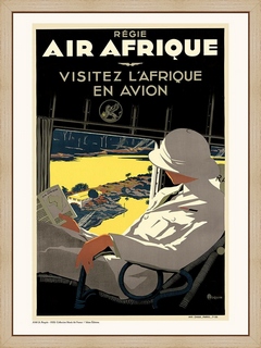 Regie-Air-Afrique-/-Visitez-l--Afrique-en-Avion-A166---Musee-Air-France