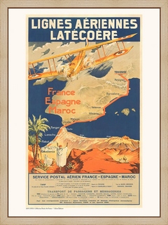 Air-France-/-LATECOERE-Affiche-1921-A315---Musee-Air-France