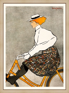 Edward-Penfield-Femme-a-velo