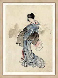 Dessin-de-Femme---Katsushika-Hokusai