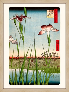 Iris-a-Horikiri-1857---Hiroshige-Utagawa