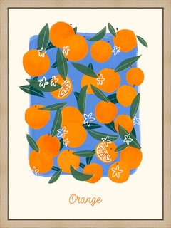 Orange-bleue