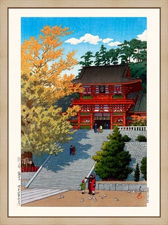 Tsuruoka-Hachimangu---1931---Kawase-Hasui