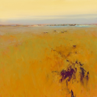 Image ig3464 Meadow in warm Colors Jan Groenhart