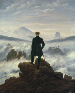 Image ig4175 Der Wanderer über dem Nebelmeer ART CLASSIQUE   Caspar David Friedrich
