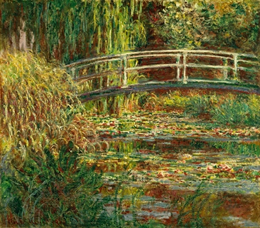 Image ig4286 Le Bassin aux nymphéas harmonie rose ART CLASSIQUE   Claude Monet