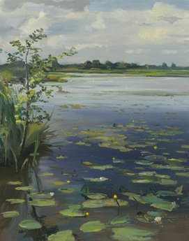 ig7076-Water-Lilies-Earnewald-II-PAYSAGE---Gosse-Koopmans