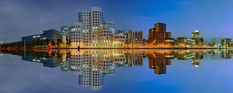 Image ig7298 Düsseldorf - Medienhafen URBAIN PAYSAGE  Rolf Fischer