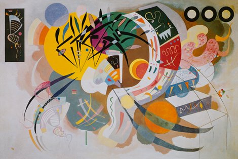 Image ig7335 Courbe dominante ART CLASSIQUE   Wassily Kandinsky